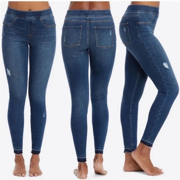 Spanx Distressed Skinny Jean Jeggings - Picture 2 of 6